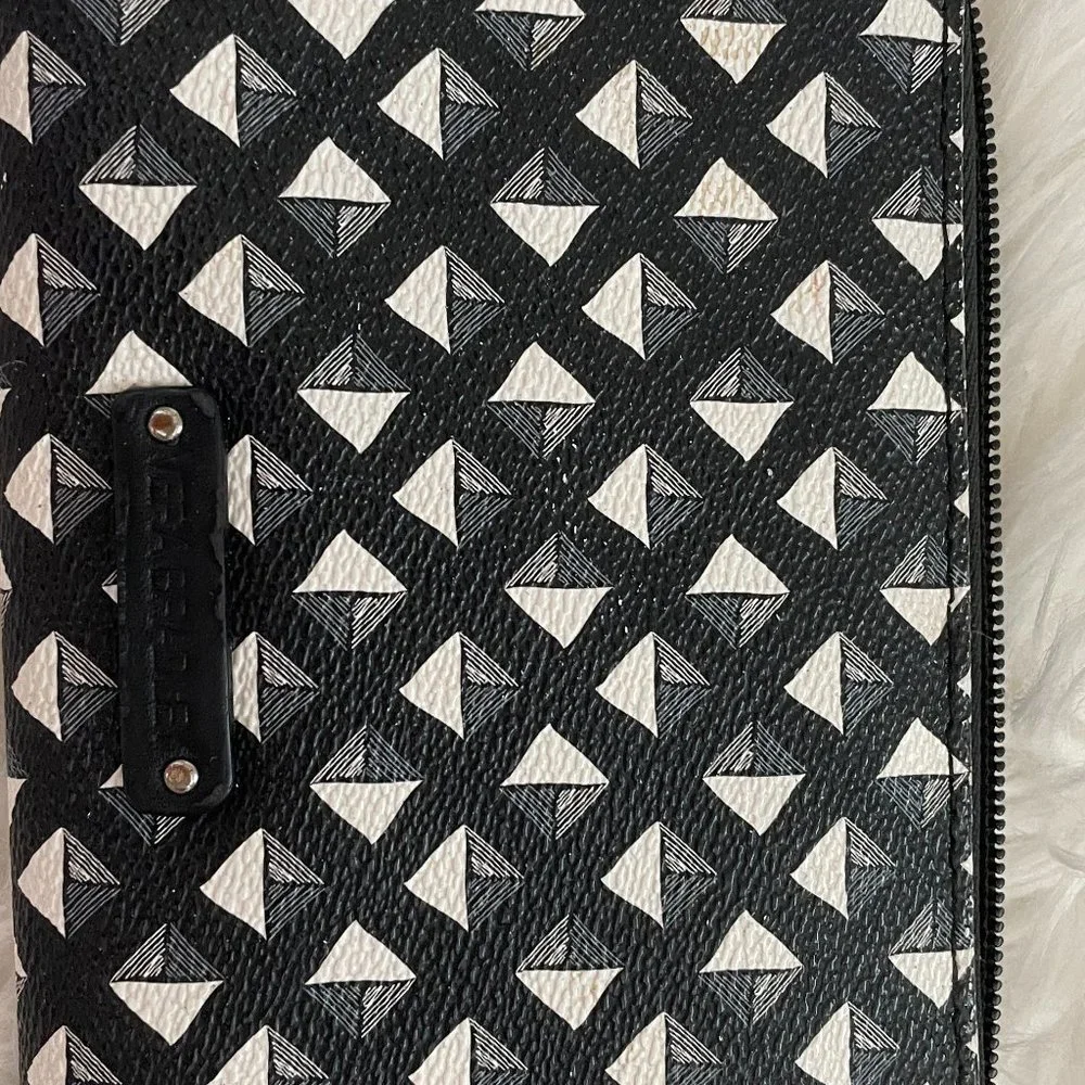 Vera Bradley Wallet Black White